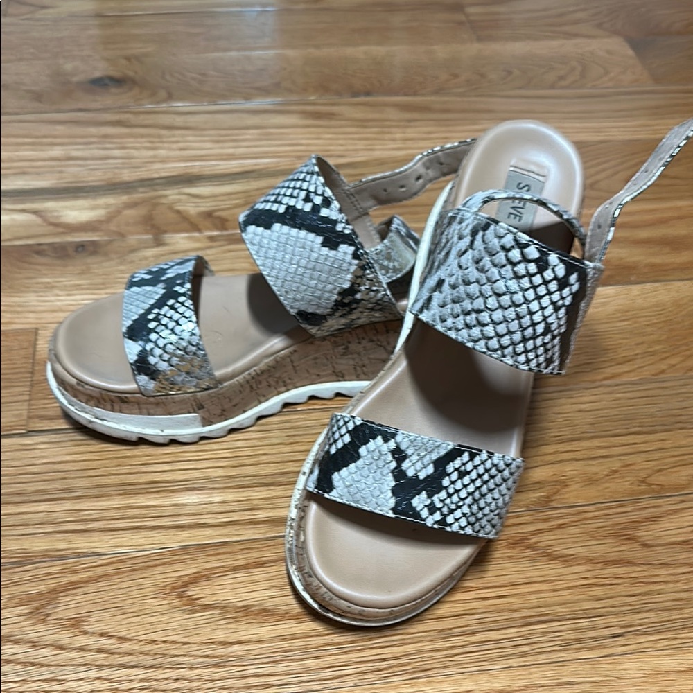 Steve Madden Snake Print Women's Sandals